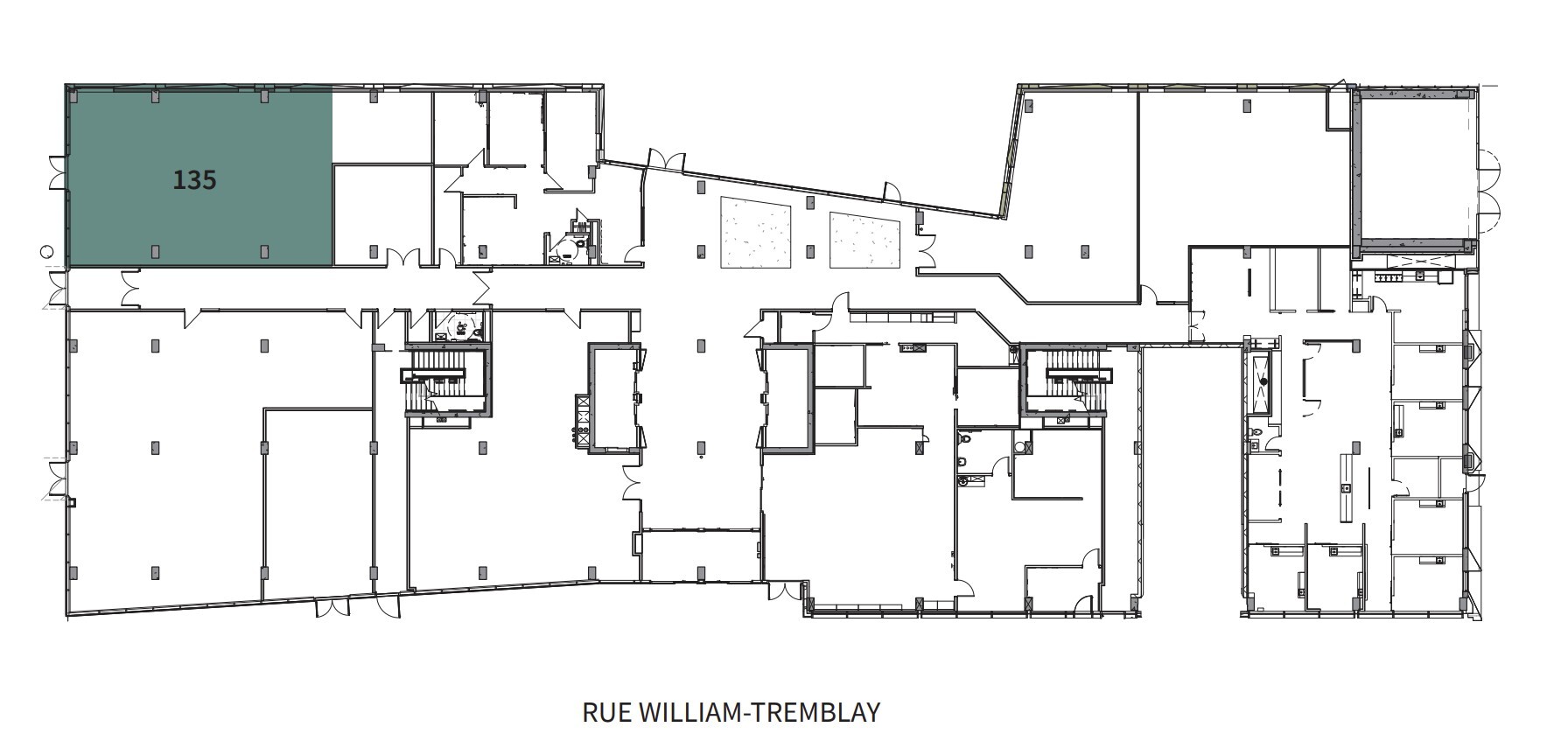 Suite 135 - 2601 rue William-Tremblay | Bureaux à louer