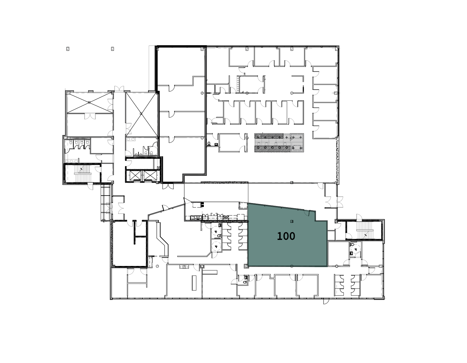 Suite 100 - 4101 rue Molson | Offices for rent