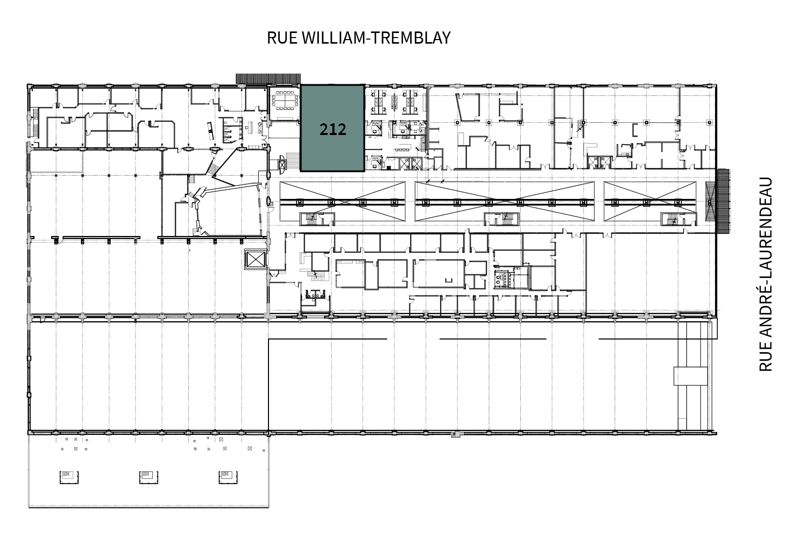 Suite 212 - 2600 rue William-Tremblay | Offices for rent